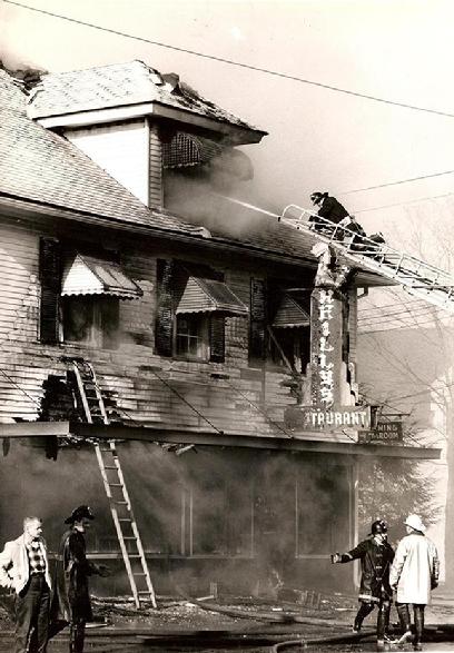 Reporting to Chief Leddy (Photo by Stuart Langer)